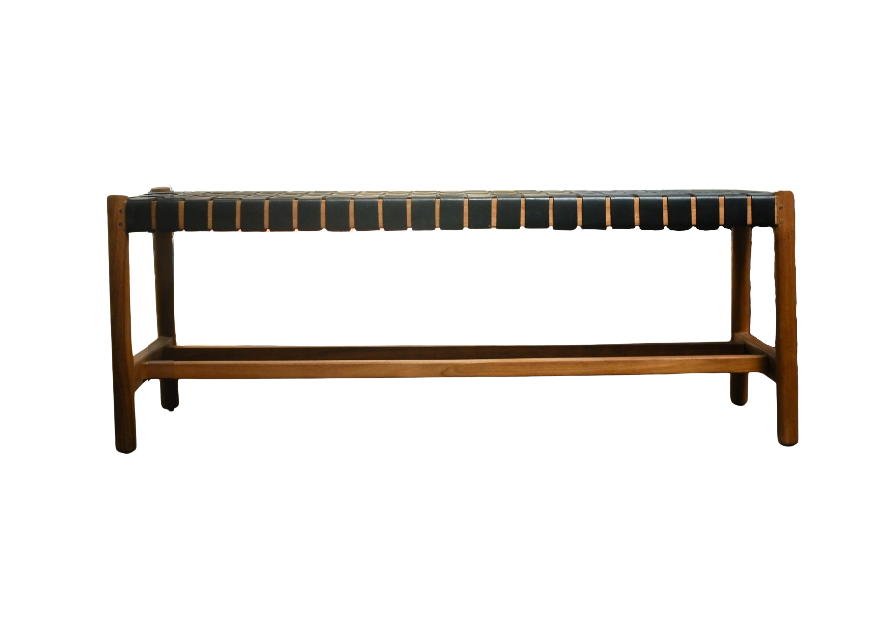 BASIC LEATHER STRIP BENCH